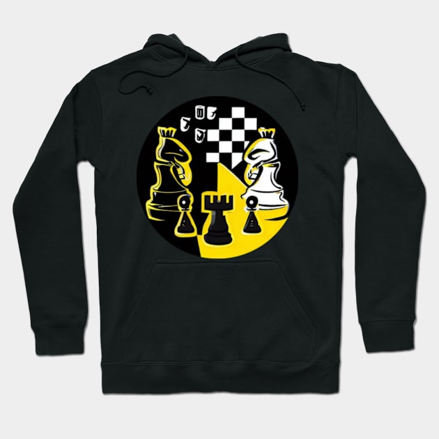 Crazy Chess Showdown Hoodie by Ajaxx-SRI